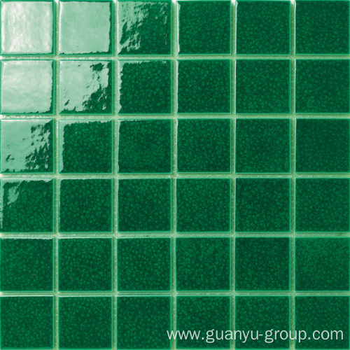 Green Porcelain Mosaic Tile